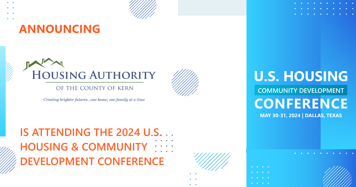County of Kern Housing Authority will be attending the 2024 Conference