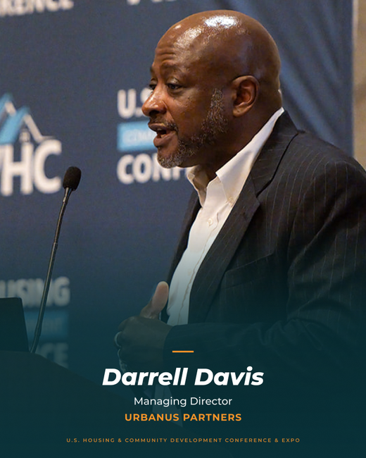 Darrell Davis speaking at the 2026 conference