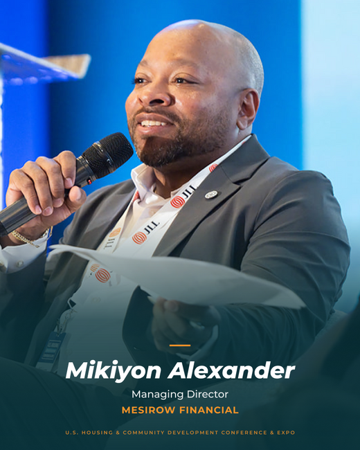 Mikiyon Alexander speaking at the 2026 conference