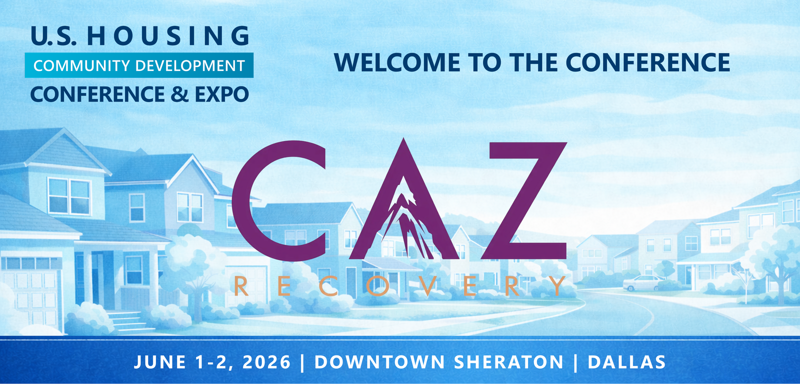 Representatives from The CAZ Recovery will be attending the Conference