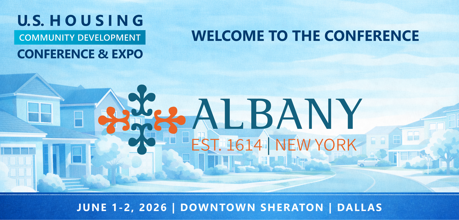 Representatives from The City of Albany, NY will be attending the Conference
