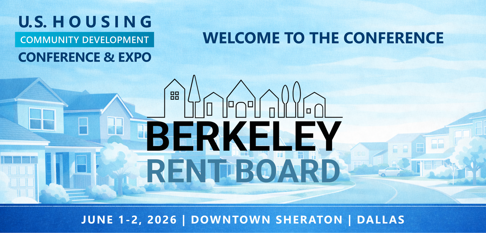 Representatives from The Berkeley Rent Board will be attending the Conference