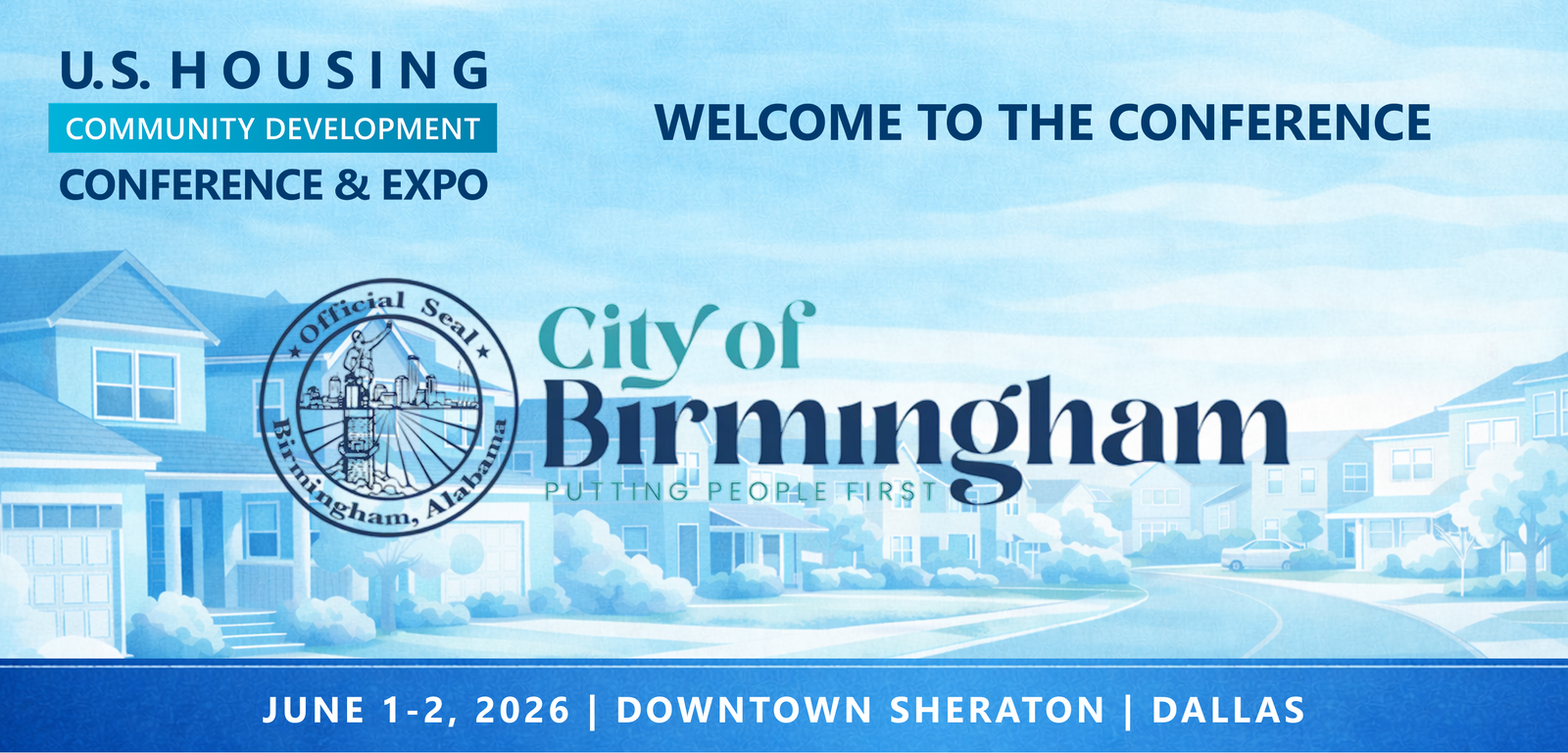 Representatives from City of Birmingham will be attending the Conference