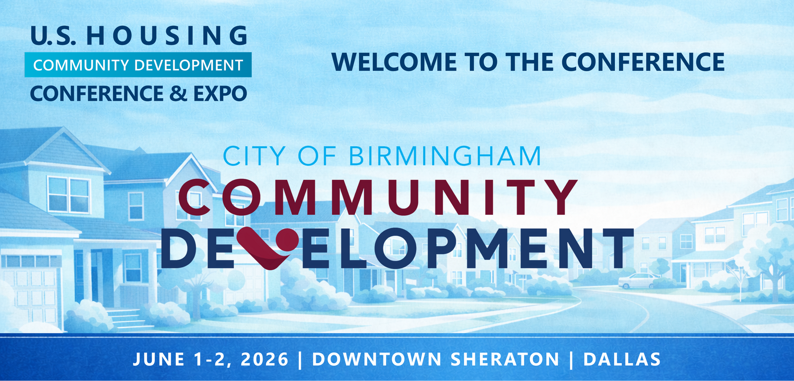 Representatives from City of Birmingham Community Development will be attending the Conference