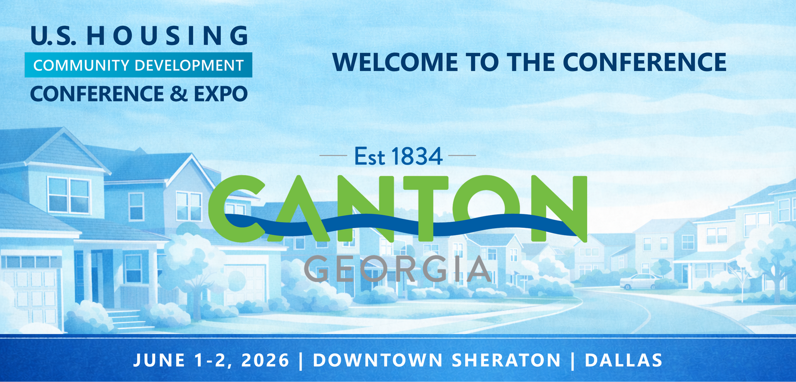 Representatives from City of Canton will be attending the Conference