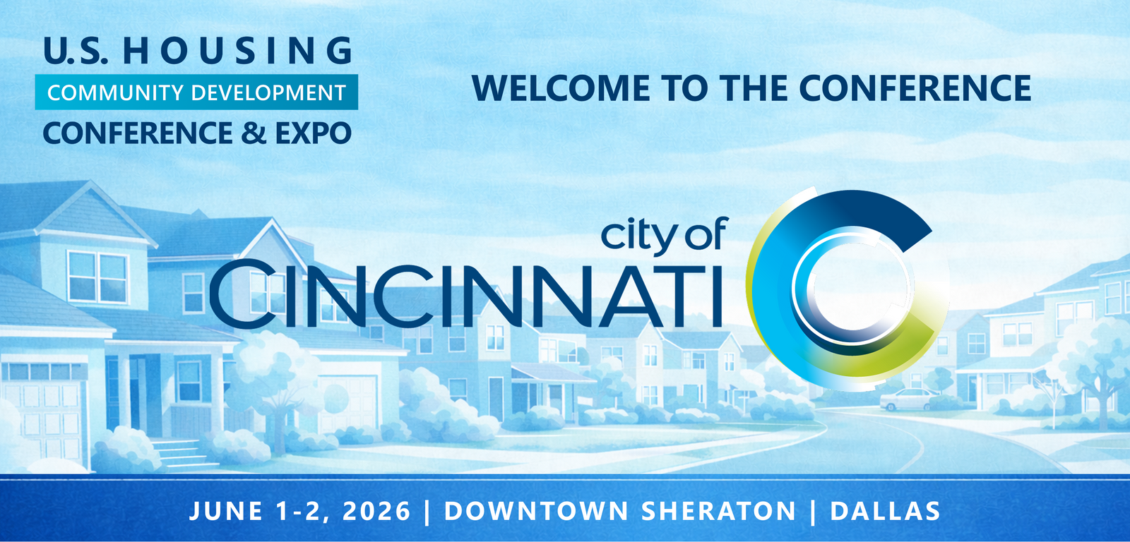 Representatives from City of Cincinnati will be attending the Conference