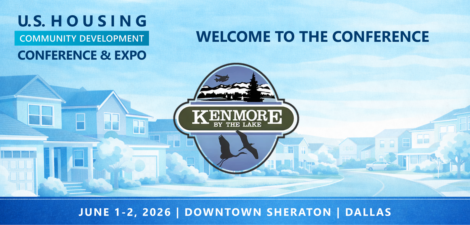 Representatives from The City of Kenmore will be attending the Conference