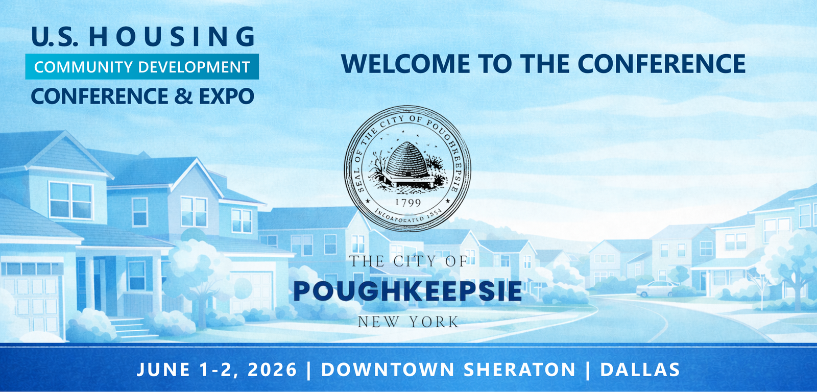 Representatives from City of Poughkeepsie will be attending the Conference