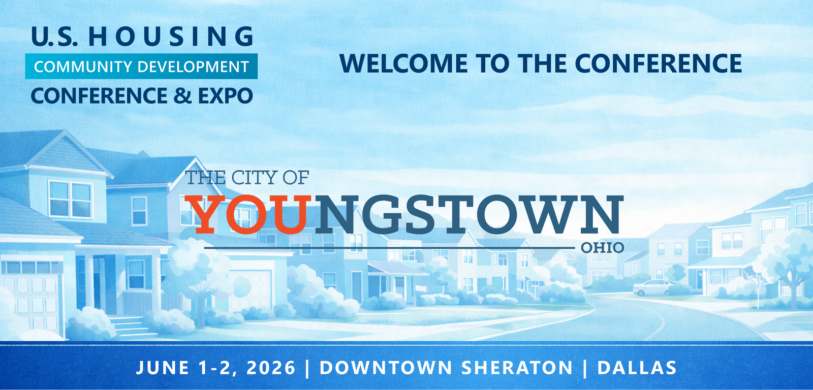 Representatives from City of Youngstown will be attending the Conference