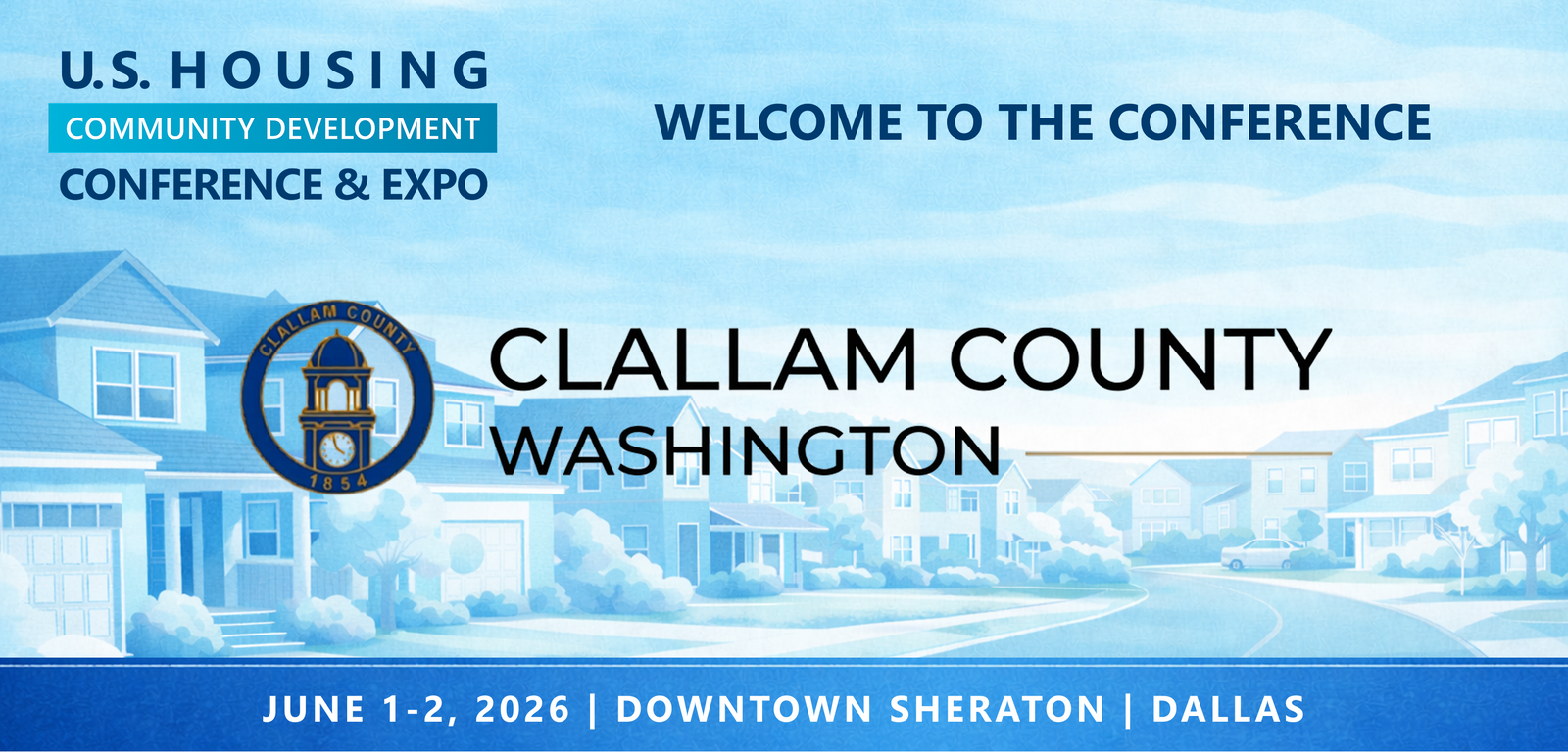 Representatives from Clallam County will be attending the Conference