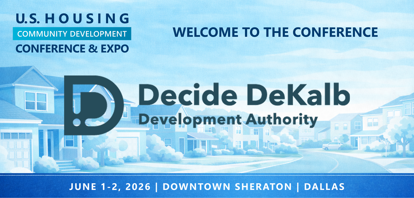 Representatives from The Decide DeKalb Development Authority will be attending the Conference
