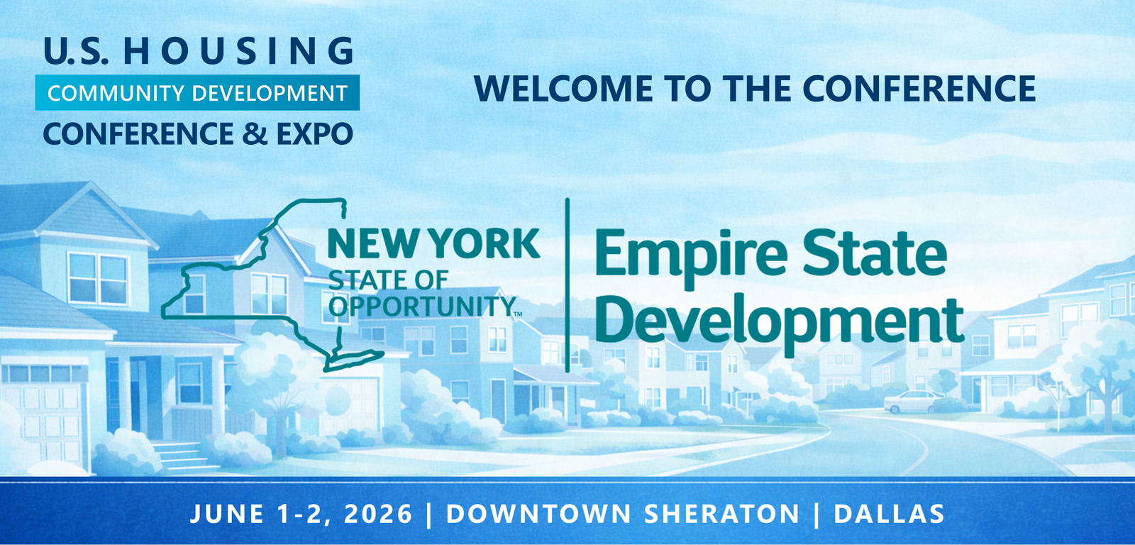 Representatives from Empire State Development will be attending the Conference