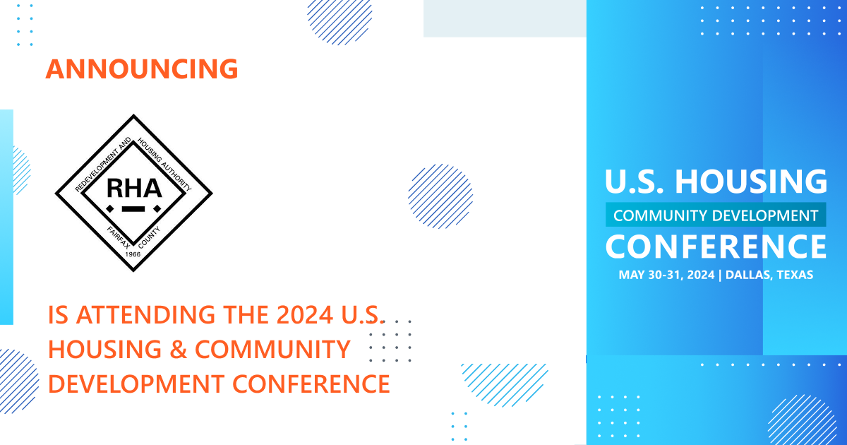 Fairfax County Department of Housing & Community Development will be attending the 2024 Conference