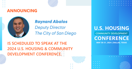 Raynard Abalos, Deputy Director for The City of San Diego, is scheduled to speak at the 2024 Conference