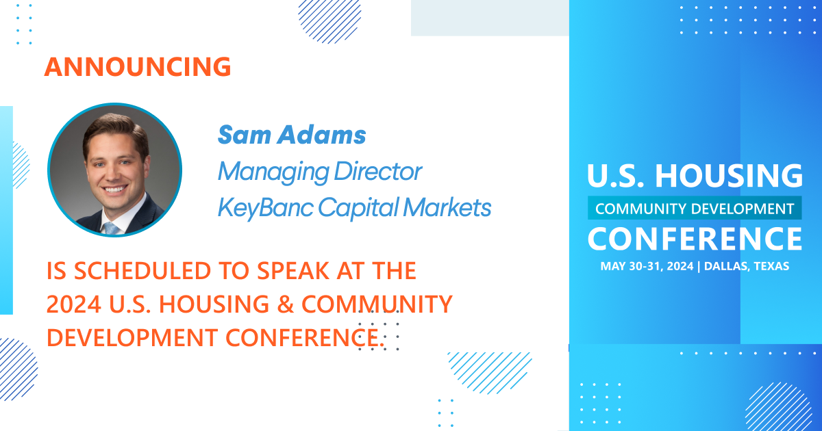 Sam Adams, Managing Director at KeyBanc Capital Markets is scheduled to speak at the 2024 Conference