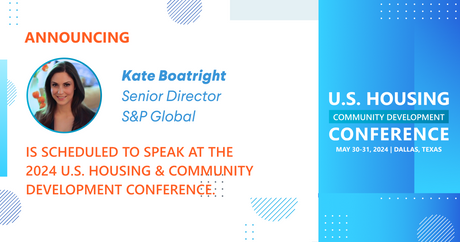 Kate Boatright, Senior Director at S&P Global is scheduled to speak at the 2024 Conference