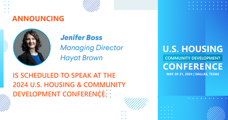 Jenifer Boss, Managing Director at Hayat Brown is scheduled to speak at the 2024 Conference
