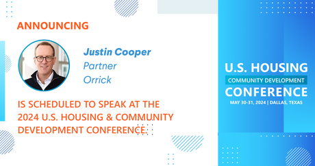 Justin Cooper, Partner at Orrick is scheduled to speak at the 2024 Conference