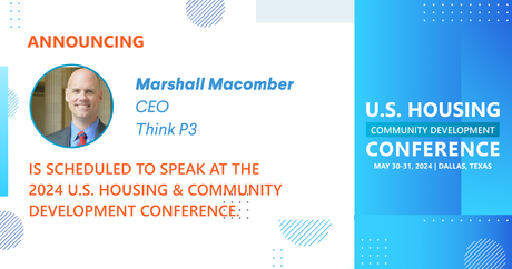 Marshall Macomber, CEO of Think P3 is scheduled to speak at the 2024 Conference