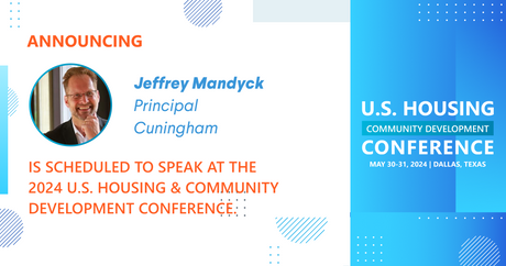 Jeffrey Mandyck, Principal at Cuningham is scheduled to speak at the 2024 Conference