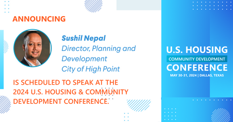 Sushil Nepal, Director of Planning and Development for the City of High Point is scheduled to speak at the 2024 Conference