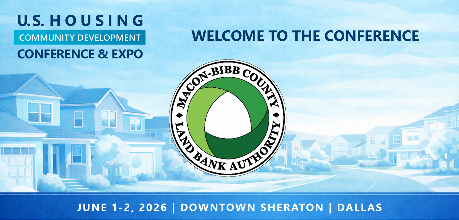 Representatives from Macon-Bibb County Land Bank Authority will be attending the Conference