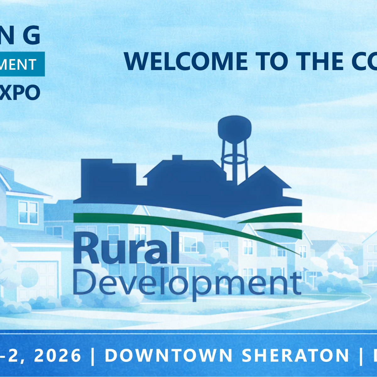 Representatives from USDA Rural Development will be attending the Conf ...