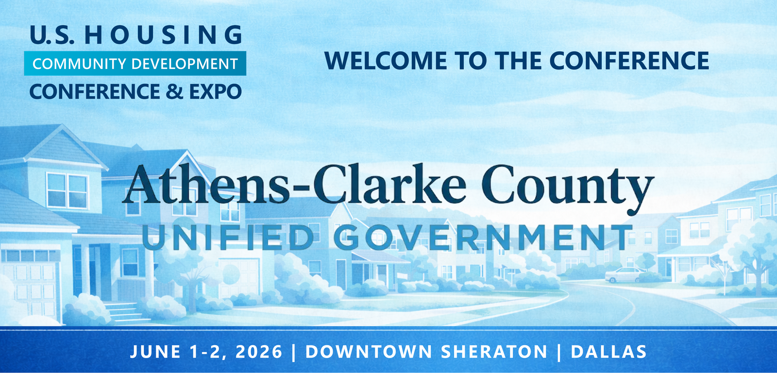Representatives from Unified Government of Athens-Clarke County (GA) will be attending the Conference