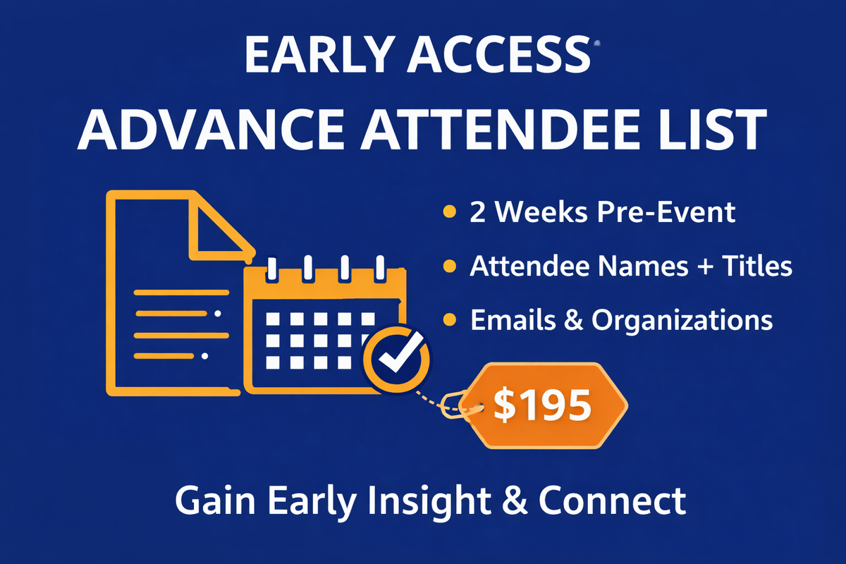 Advance Attendee List & Direct Contact Access – The U.S. Housing ...