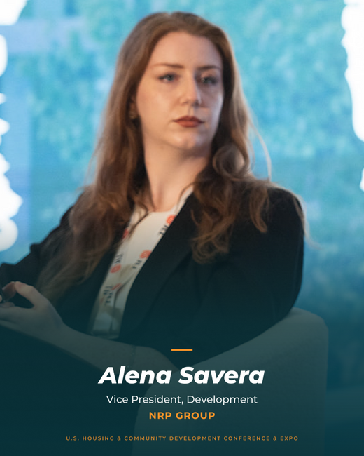 Alena Savera speaking at the 2026 conference