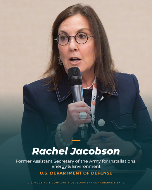 Rachel Jacobson speaking at the 2026 conference